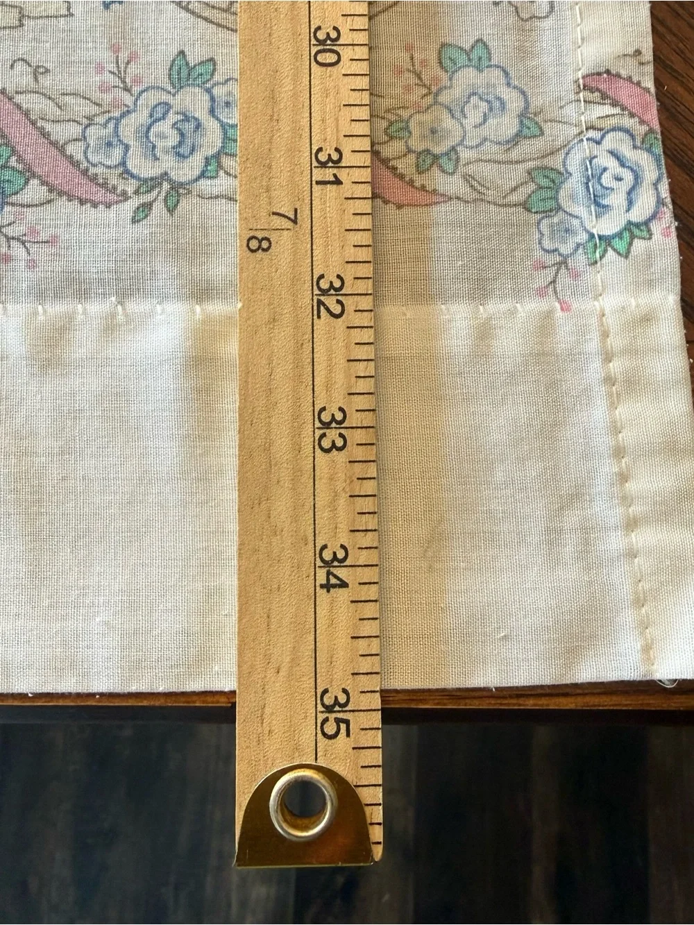 Vintage Rare Find! Goose Blue Ribbon Set 4 Kitchen Curtains Panels 28